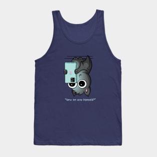 How to Cure Insomnia Bat Tank Top